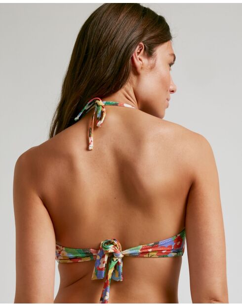 Haut de bikini bandeau Amazonia multicolore