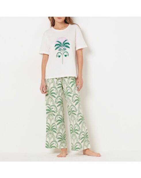 Ecrufarbene Hose Viliana