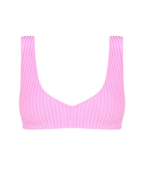 Top de bikini Pink Blow Flamingo