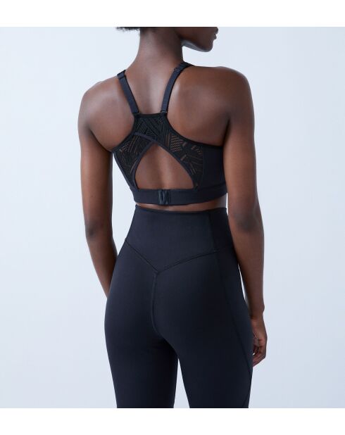 Sujetador negro con aros Moove