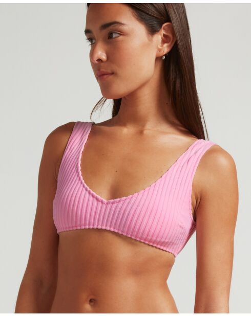 Top de bikini Pink Blow Flamingo
