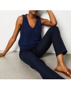 Jersey azul marino finlandés