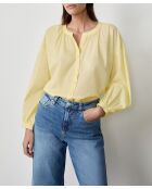 Tessa Blassgelbes Hemd