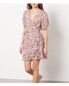 Aurelie Kleid gedruckt auf weißem Hintergrund