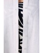 Elmo b weißes Langarmhemd