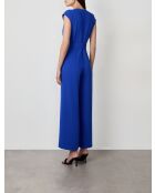 Königlicher blauer Jumpsuit Elena