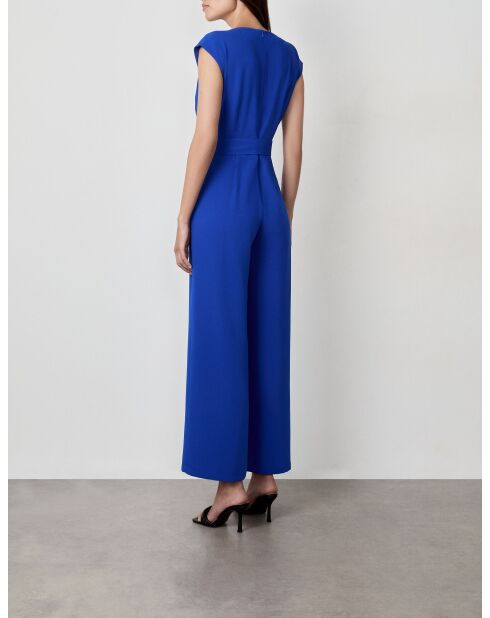 Elena koningsblauwe jumpsuit