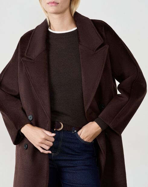 Manteau Merel marron