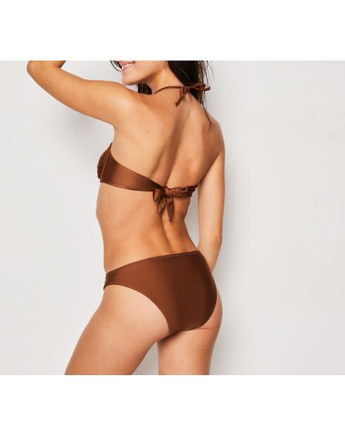 Reggiseno Capsule Wendy marrone senza ferretto e senza scocca