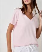 Puderrosafarbenes T-Shirt Gaby