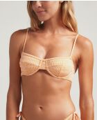 Balconette Apricot bikinitop