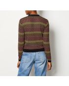 Schwarze Strickjacke Erabela