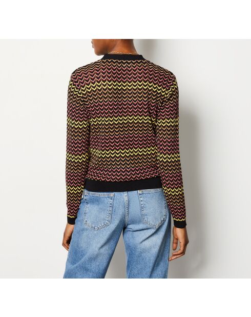 Schwarze Strickjacke Erabela