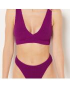 Soutien-gorge sans armature triangle et sans coque Onesize by etam cassis