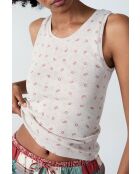 Bayside Tanktop aus rotem Backstein