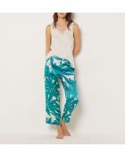 Pantacourt Luina imprimé fond blanc