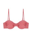 Rosa Balconette-Bikinioberteil