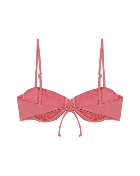 Rosa Balconette-Bikinioberteil