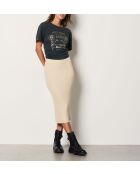 Falda Foucau Vanille