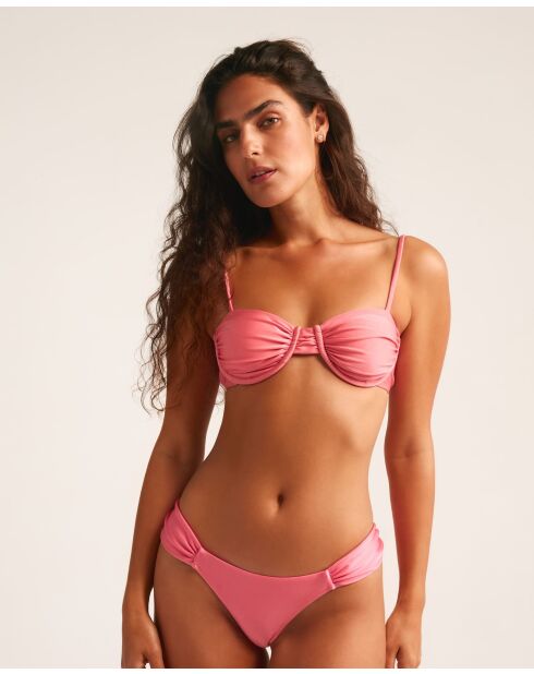 Rosa Balconette-Bikinioberteil