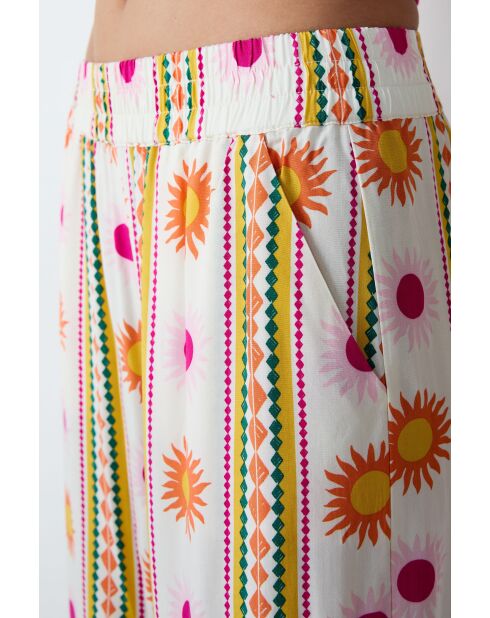 Pantacourt Forta imprimé multicolore