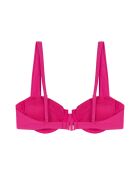 Rosafarbenes Balconette Miami Bikinioberteil