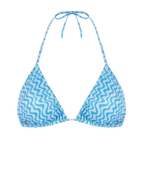 Top de bikini Blue Lagoon Triangle