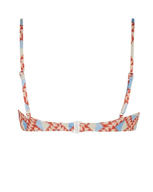 Mehrfarbiges Mohawk Balconette Top