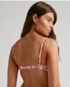 Mehrfarbiges Mohawk Balconette Top