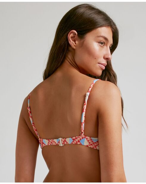 Mehrfarbiges Mohawk Balconette Top