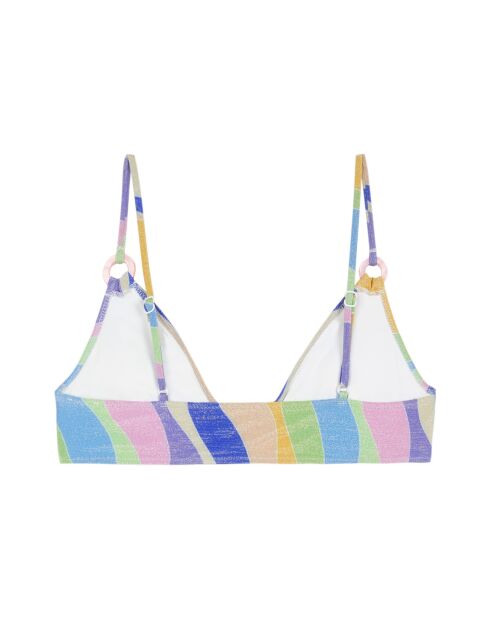 Lace Ocean Drive veelkleurige bikinitop