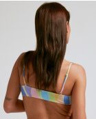 Lace Ocean Drive veelkleurige bikinitop