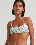 Top de bikini Khaki Soft Safari