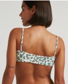 Top de bikini Khaki Soft Safari