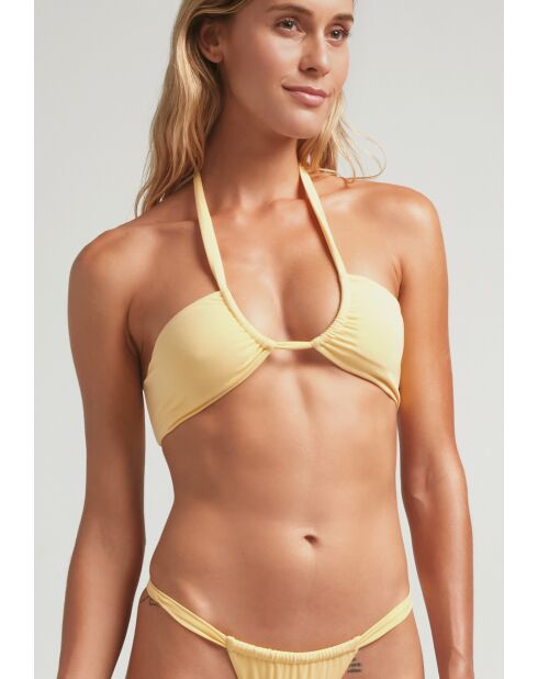 Haut de bikini Halty Amarillo jaune