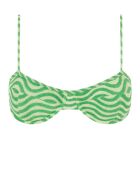 Grünes Balconette Samba-Bikinioberteil