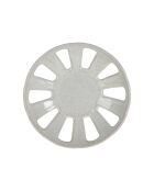 Weiße Bio-Schale mit Fliegenmuster -23 x 5 cm