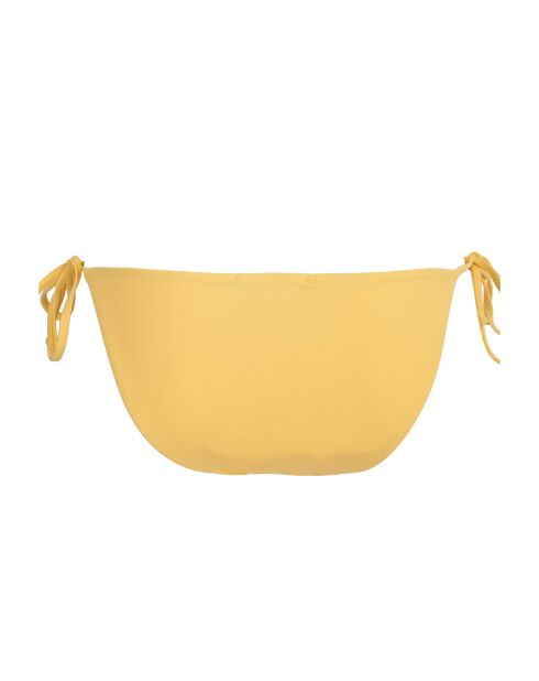 Klassische Bikinihose mit gelber Schleife
