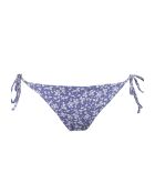Braguita de bikini Milos con estampado de fondo morado