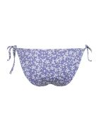 Braguita de bikini Milos con estampado de fondo morado