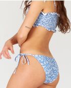 Braguita de bikini Milos con estampado de fondo morado