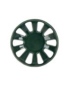 Organischer Becher mit smaragdgrünem Herzmuster - 23 x 5,5 cm