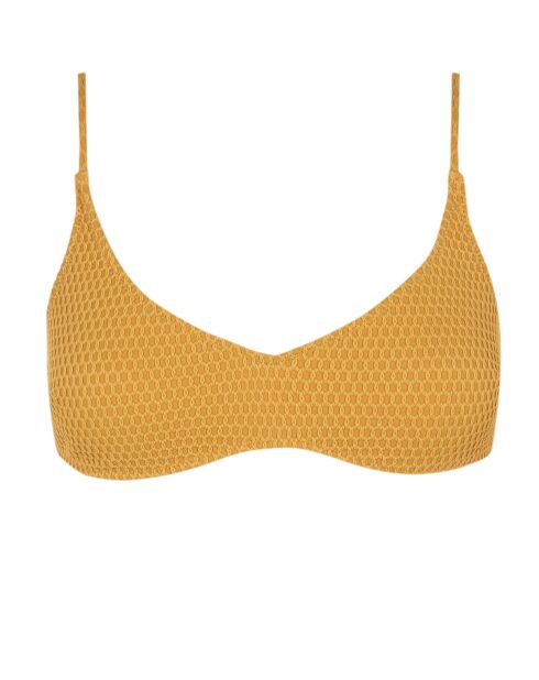 Haut de bikini Vela ambre