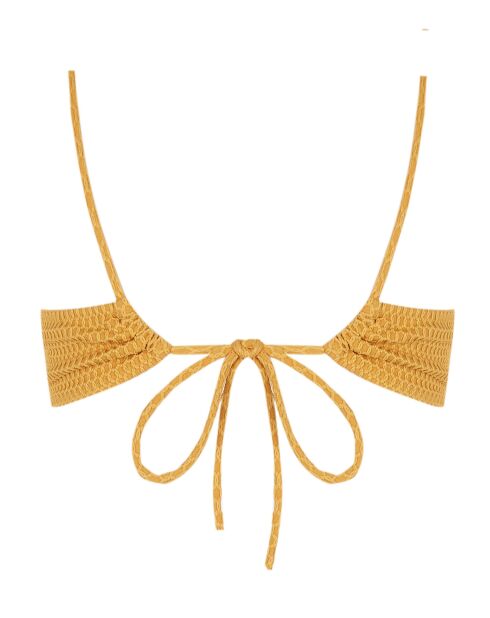 Haut de bikini Vela ambre