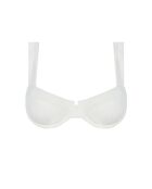 Ecru bikinitop met balkonet