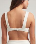 Ecru bikinitop met balkonet