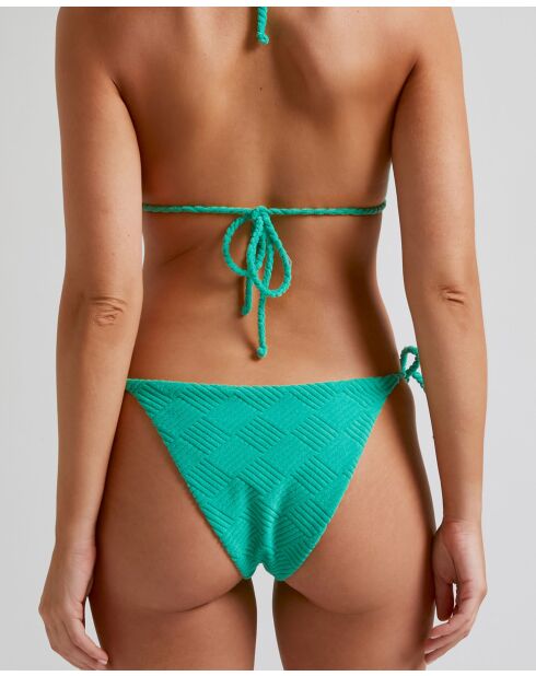 Mutandine con cravatta ultra verdi