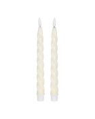 Very LED-Kerze x 2 x Candel, elfenbeinfarben