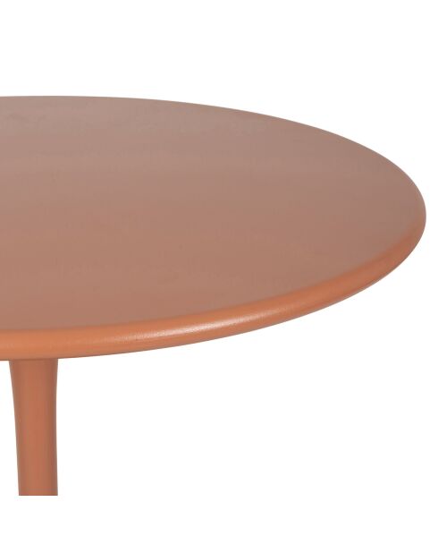 Tavolo in terracotta Lumi - D:80 x 76 cm