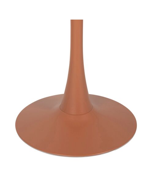 Tavolo in terracotta Lumi - D:80 x 76 cm